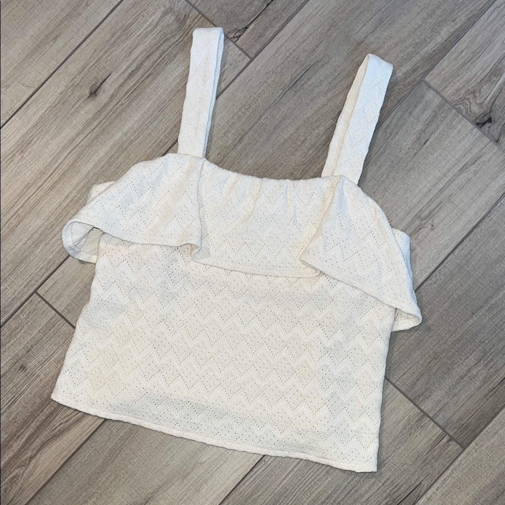Madewell Ruffle Tank Top
